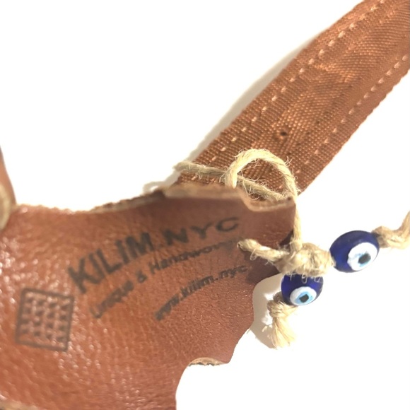 KILIM.NYC handmade wool & leather crossbody bag - Picture 8 of 14